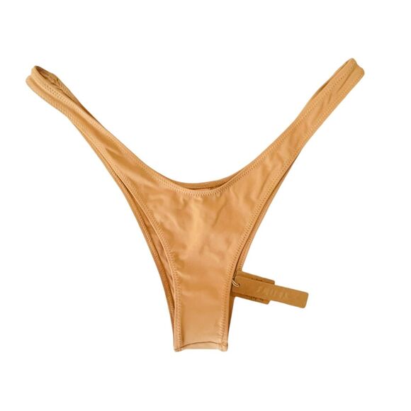 Skims Recycled Swim Micro Tanga Bikini Bottom XL Nude Ochre - Picture 1 of 7